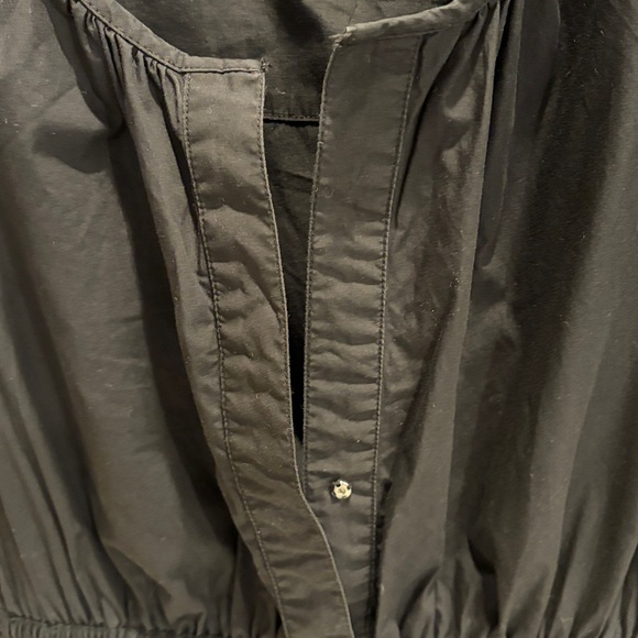 Quince 100% Organic Cotton Poplin Tiered Mini Dress - Picture 4 of 5